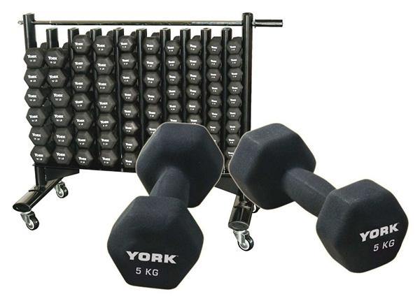 York Neo Hex Dumbbells Club Pack - (44 pairs)