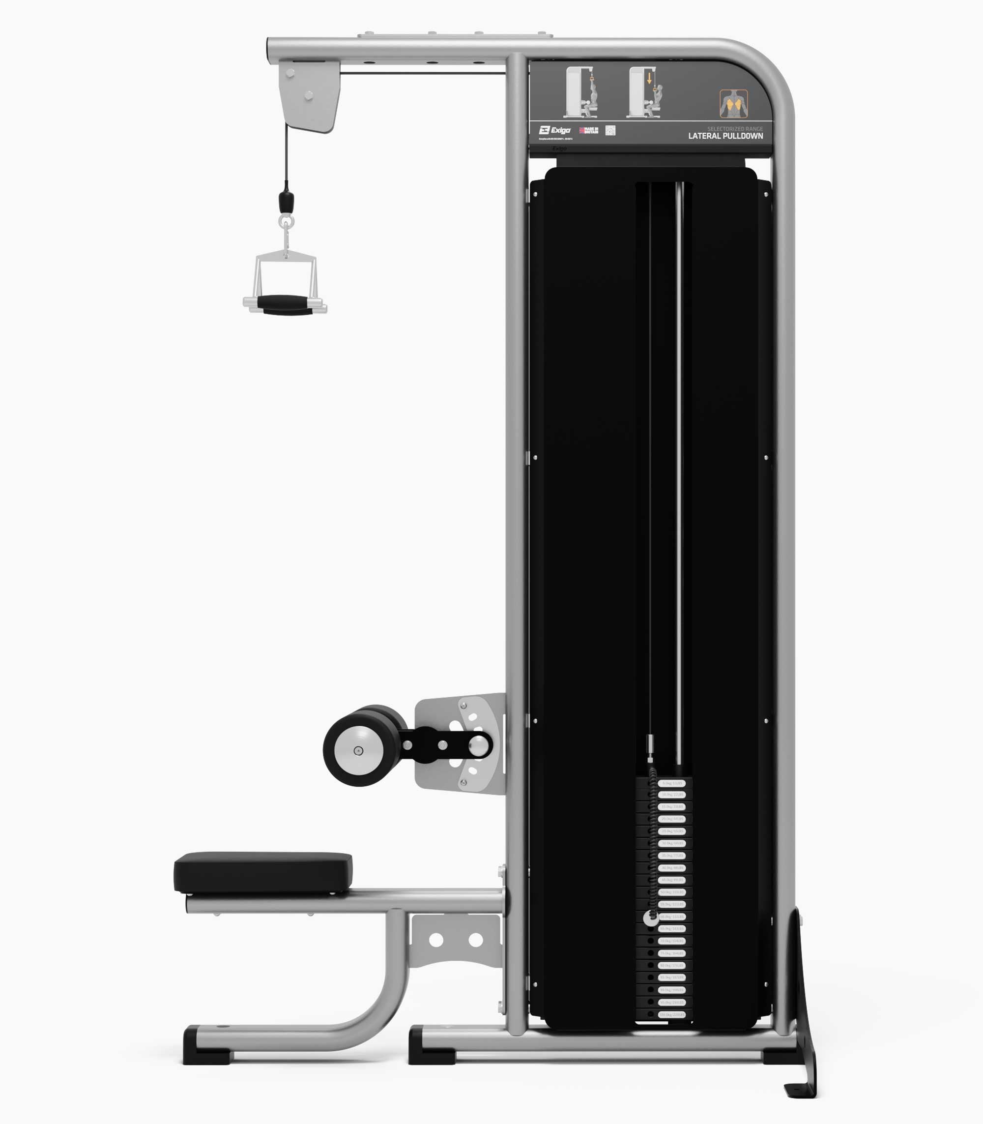 Exigo Selectorised Lat Pulldown