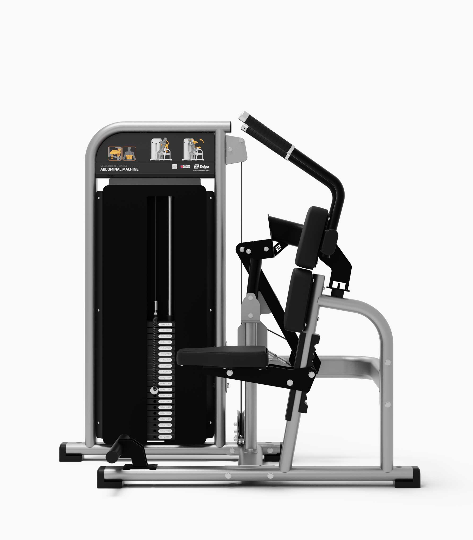 Exigo Selectorised Abdominal Machine