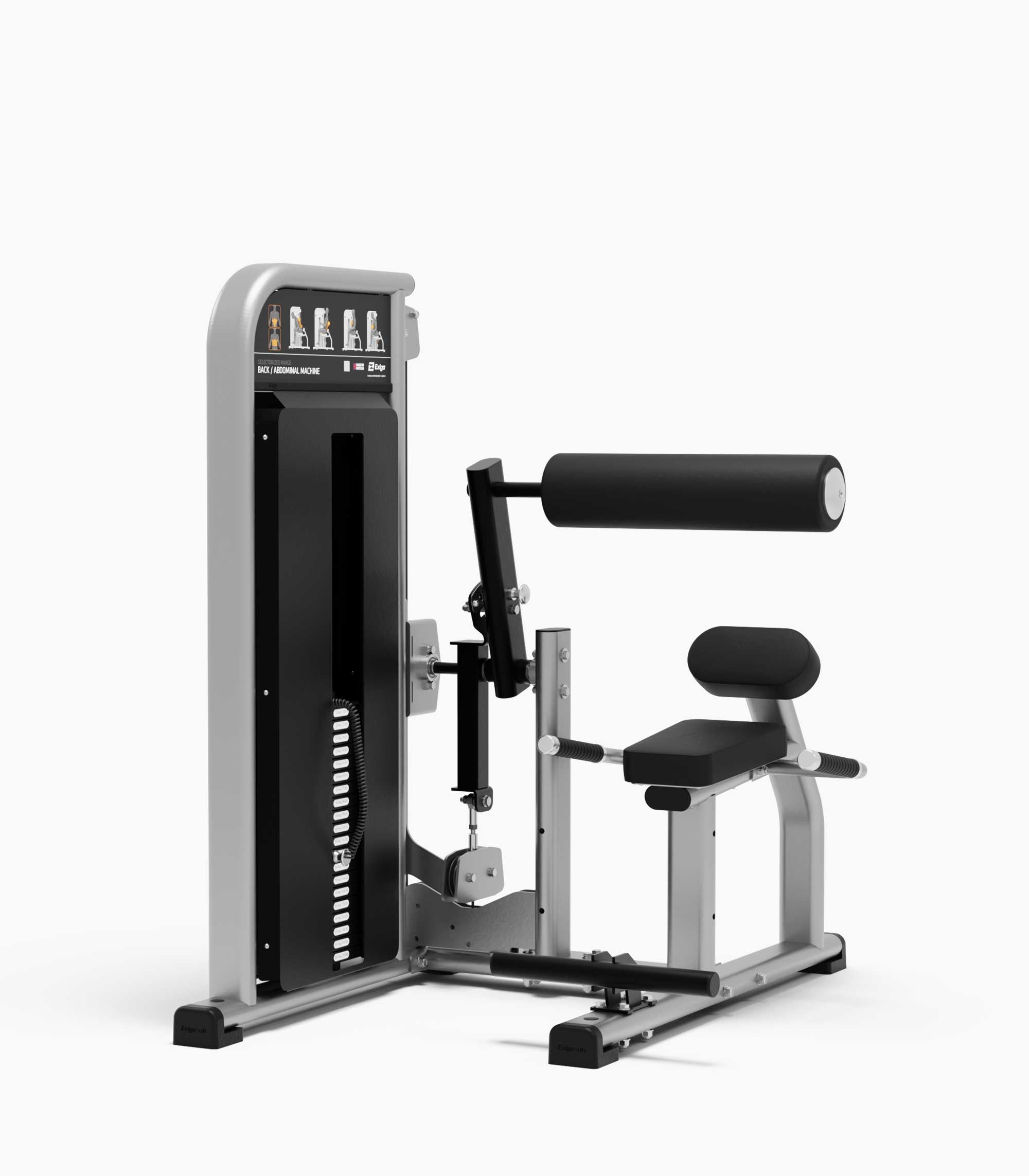 Exigo Selectorised Back / Abdominal Machine