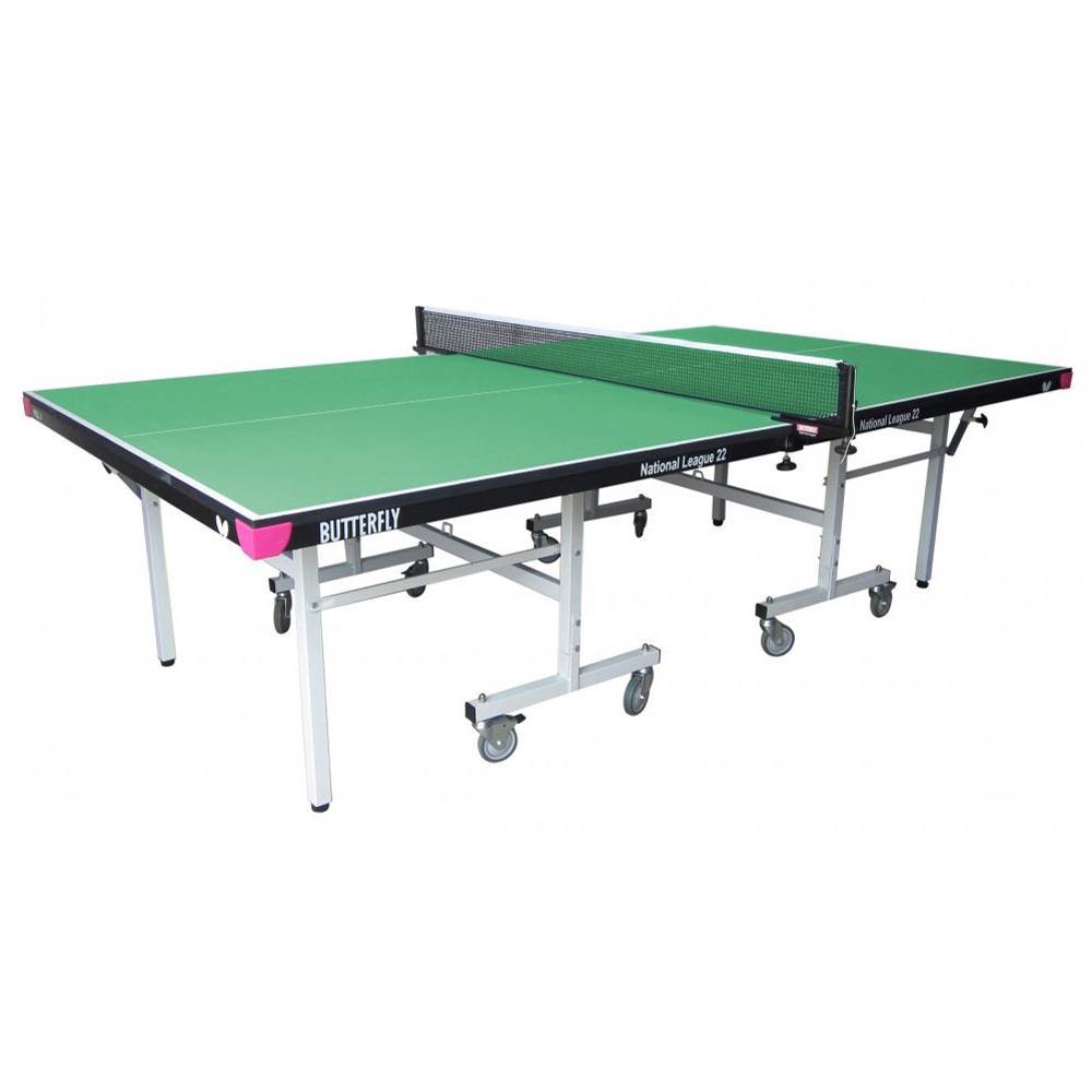 Butterfly National League 22 Rollaway Table Tennis