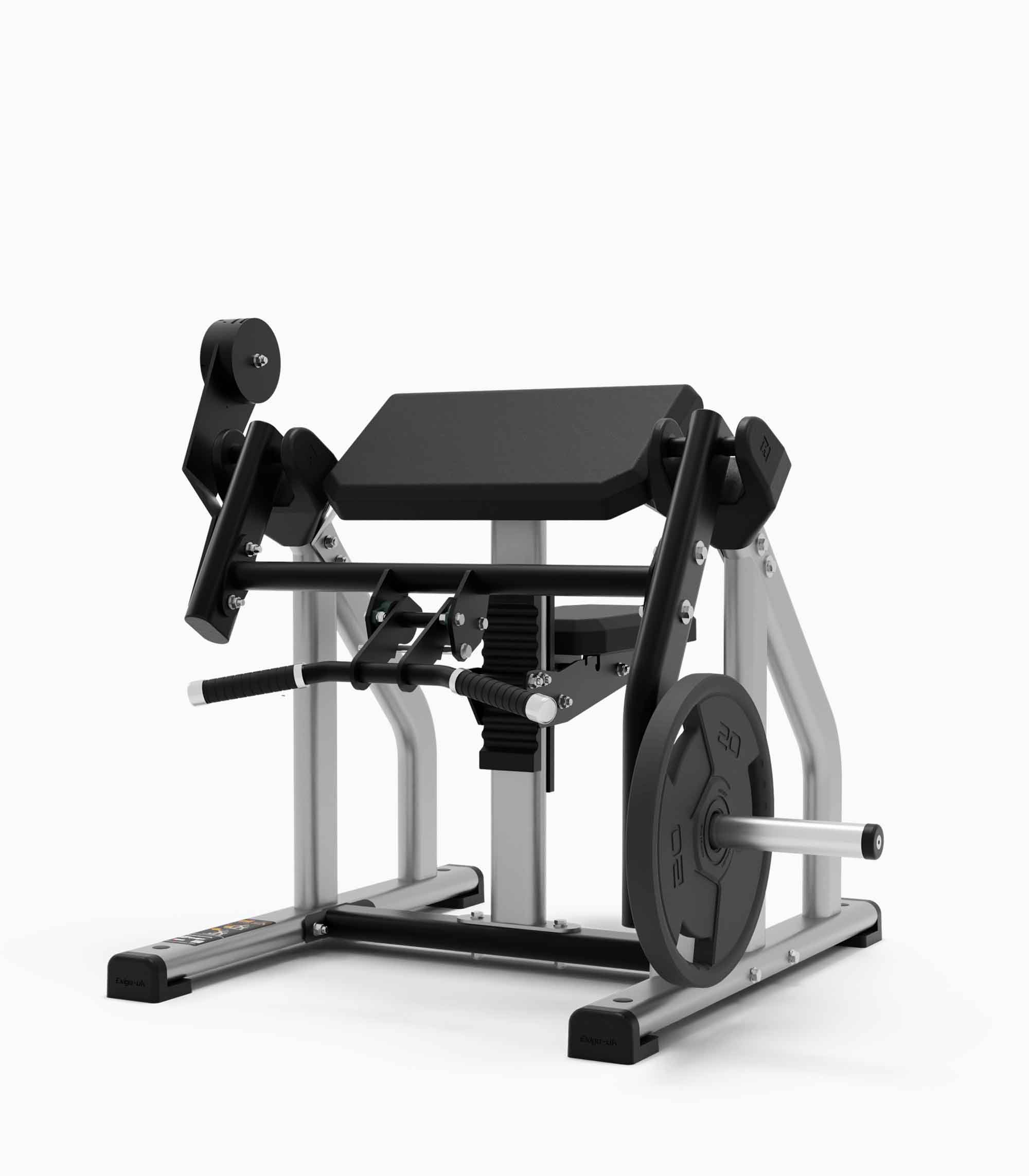 Exigo Seated Bicep Curl Plate Loaded