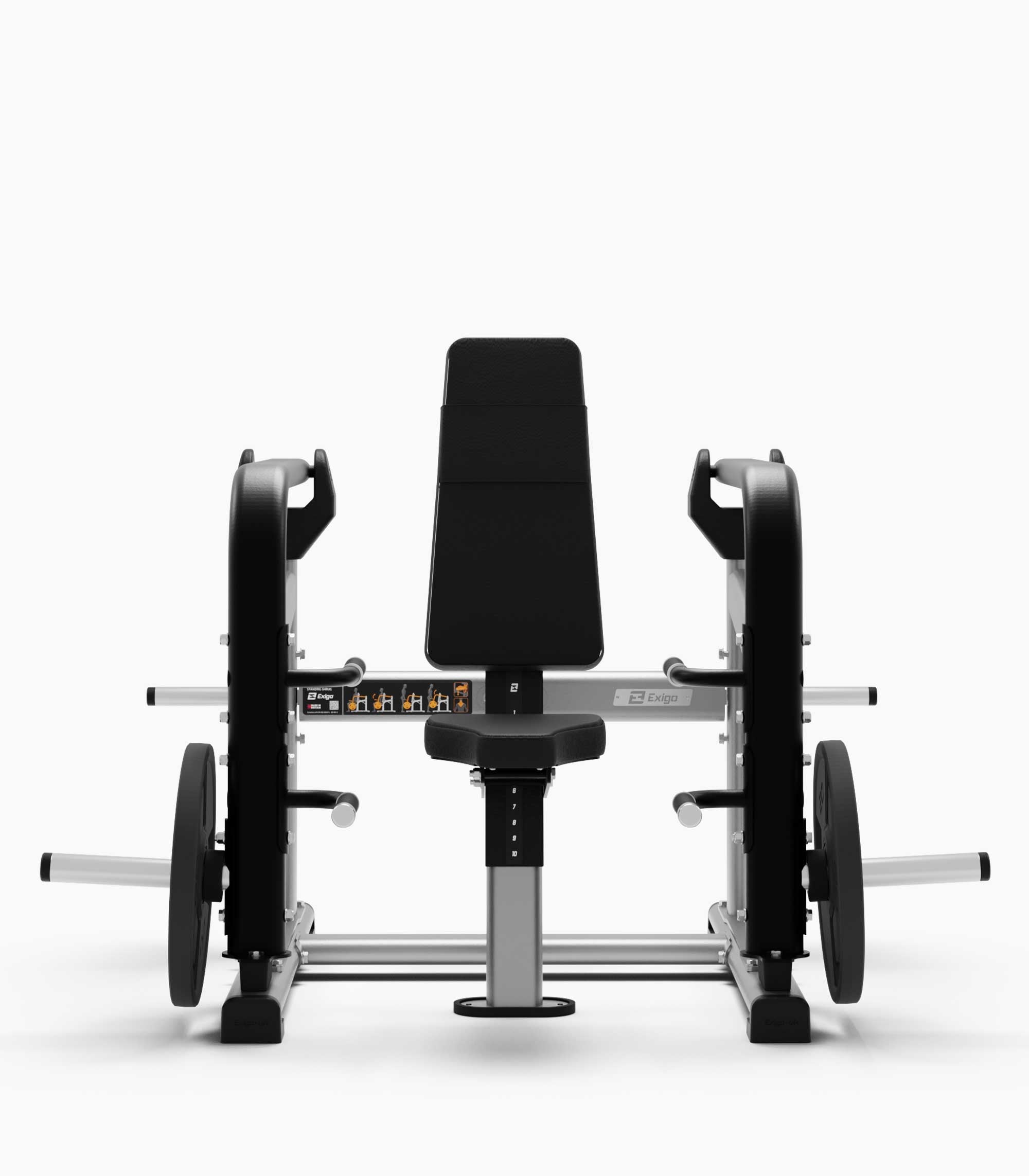 Exigo Seated/ Standing Shrug Plate Loaded