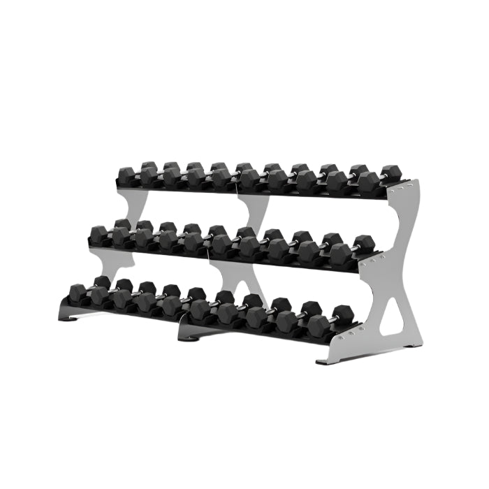 Exigo 2.5M 3-Tier Dumbbell Rack