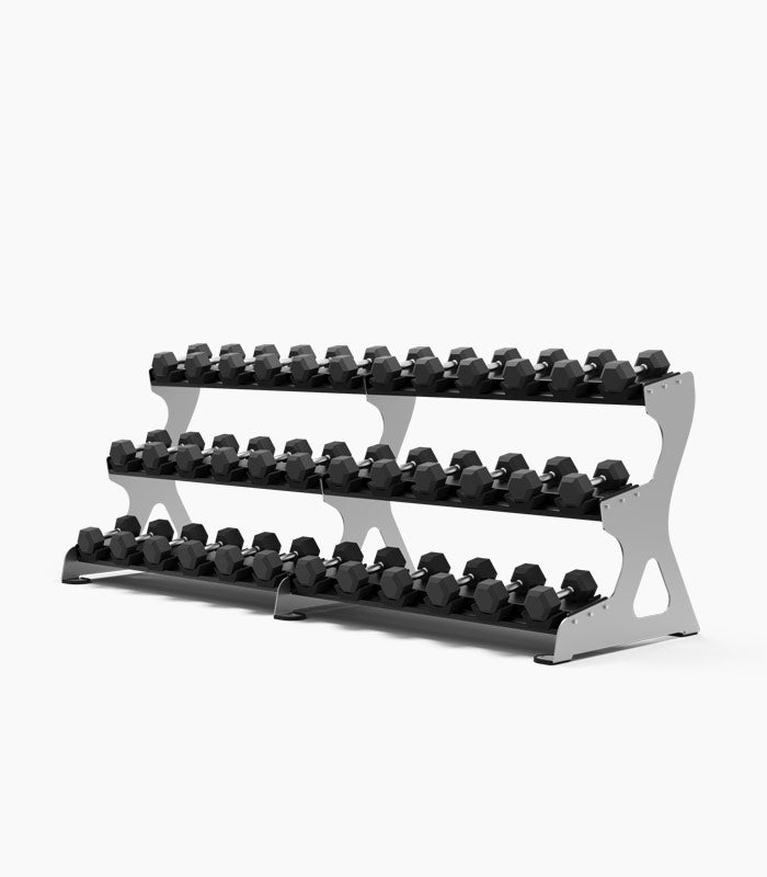 Exigo 3M 3-Tier Dumbbell Rack