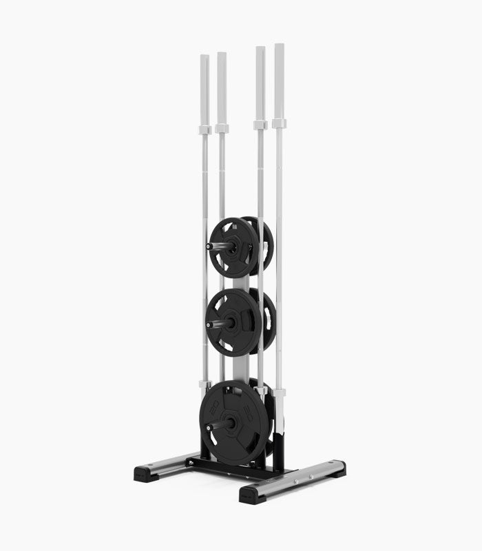 Exigo Olympic Weight Tree with Bar Storage