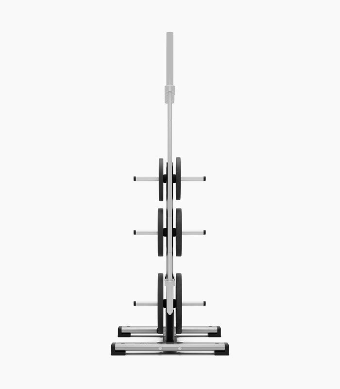 Exigo Olympic Weight Tree with Bar Storage