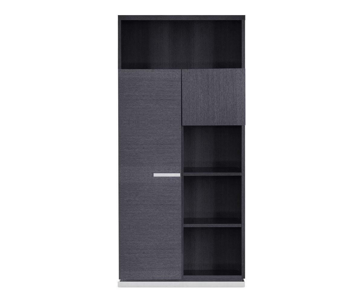 Mondiana Bookcase High Gloss Grey - Scandinavian Designs (49139403882790)