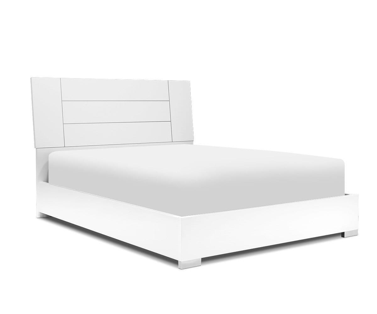 Palermo Bed Palermo White High Gloss / Queen - Scandinavian Designs (49139314622758)