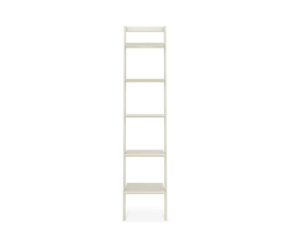 Magrit Narrow Bookcase White - Scandinavian Designs (49139430392102)