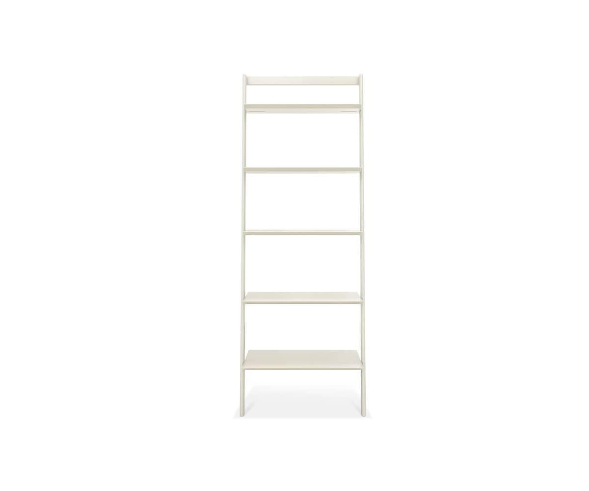 Magrit Modular Wall Unit White / Wide Bookcase - Scandinavian Designs (49139429638438)