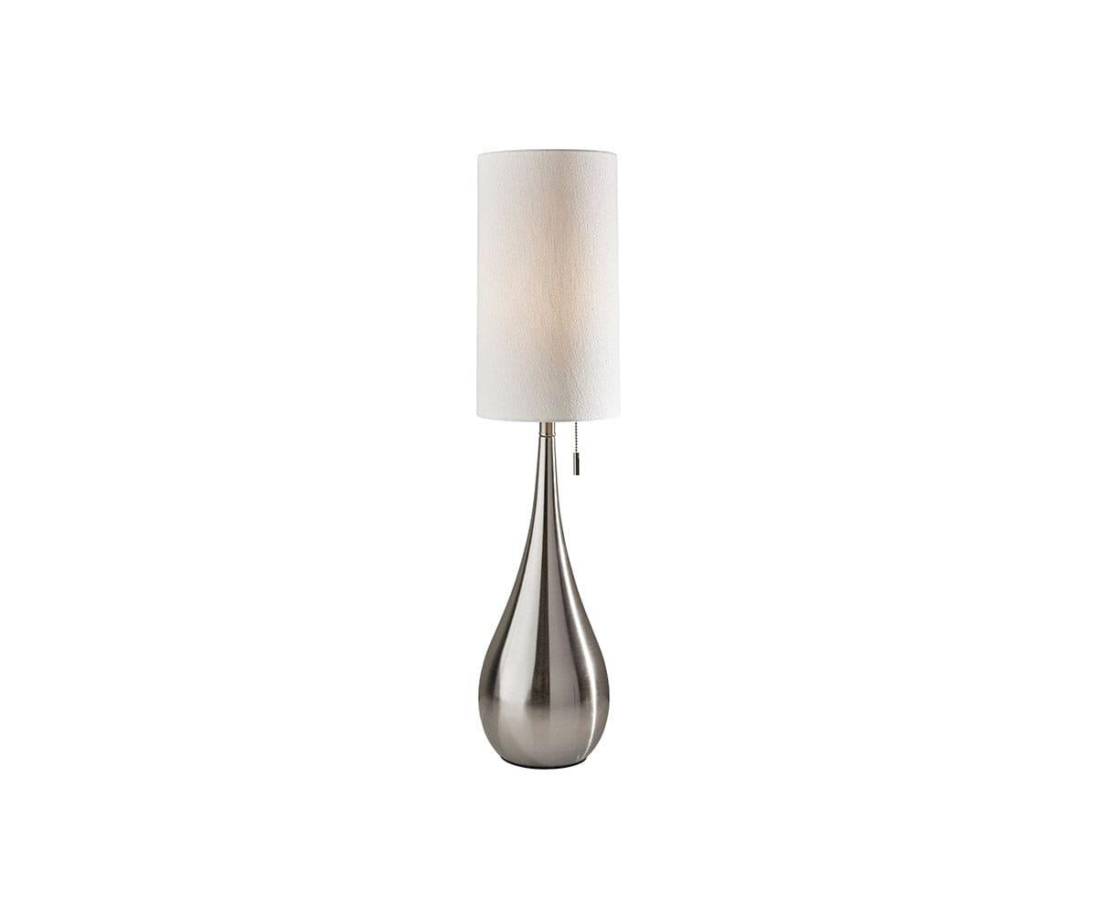 Gemma Table Lamp Brushed Steel - Scandinavian Designs (49139353747750)