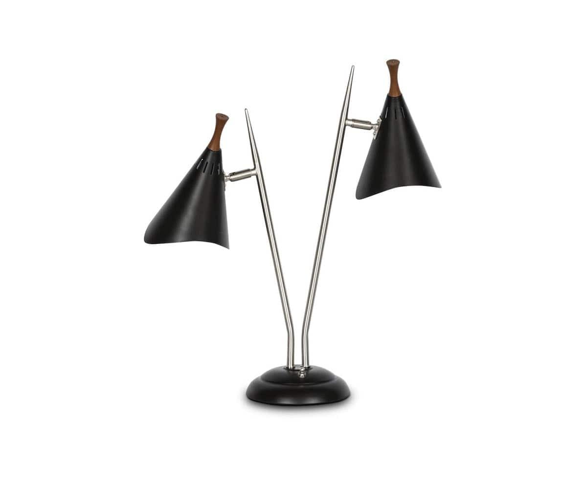 Kabrino Table Lamp Black - Scandinavian Designs (49139345293606)