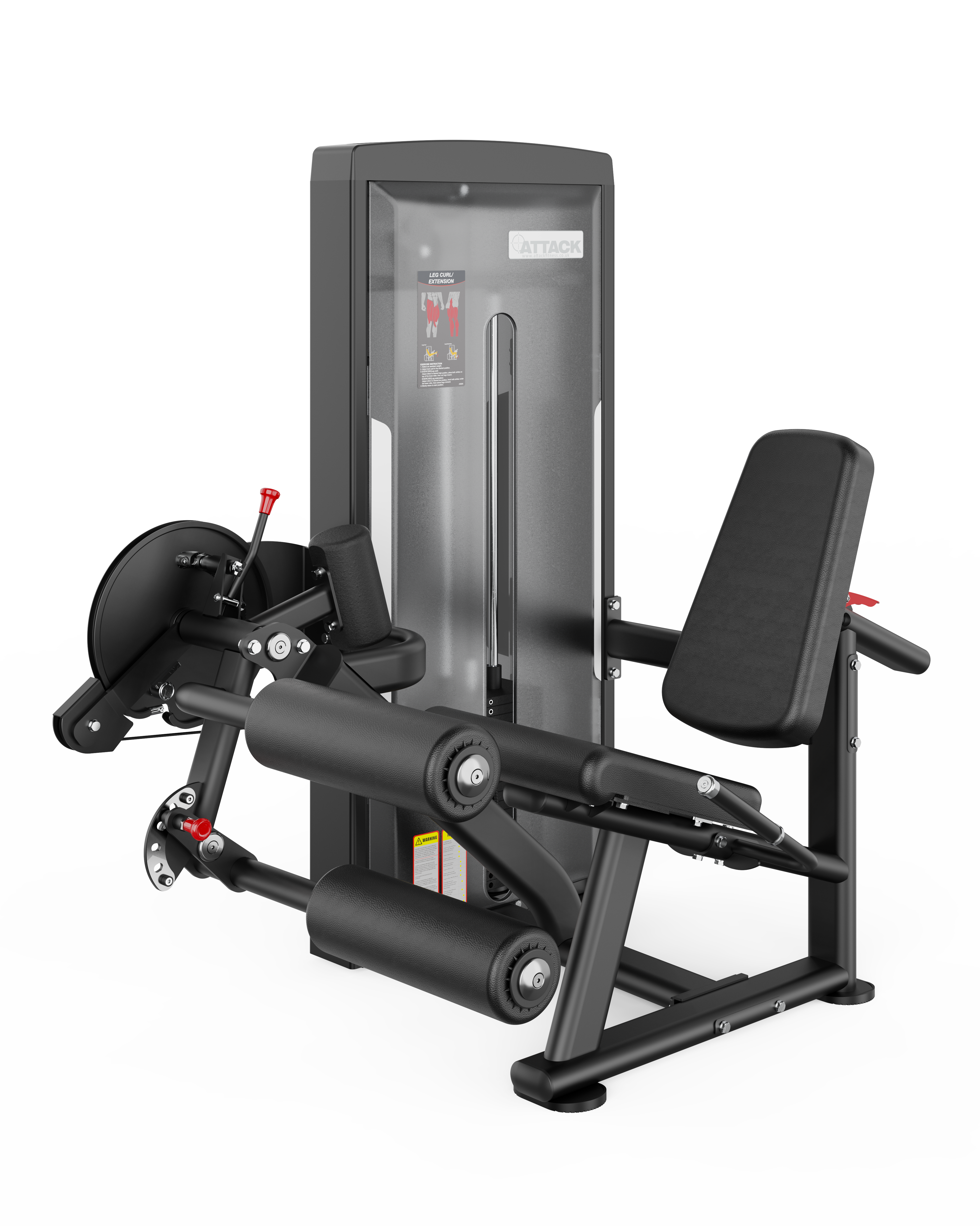 Attack Fitness Leg Extension/Leg Curl Dual Machine