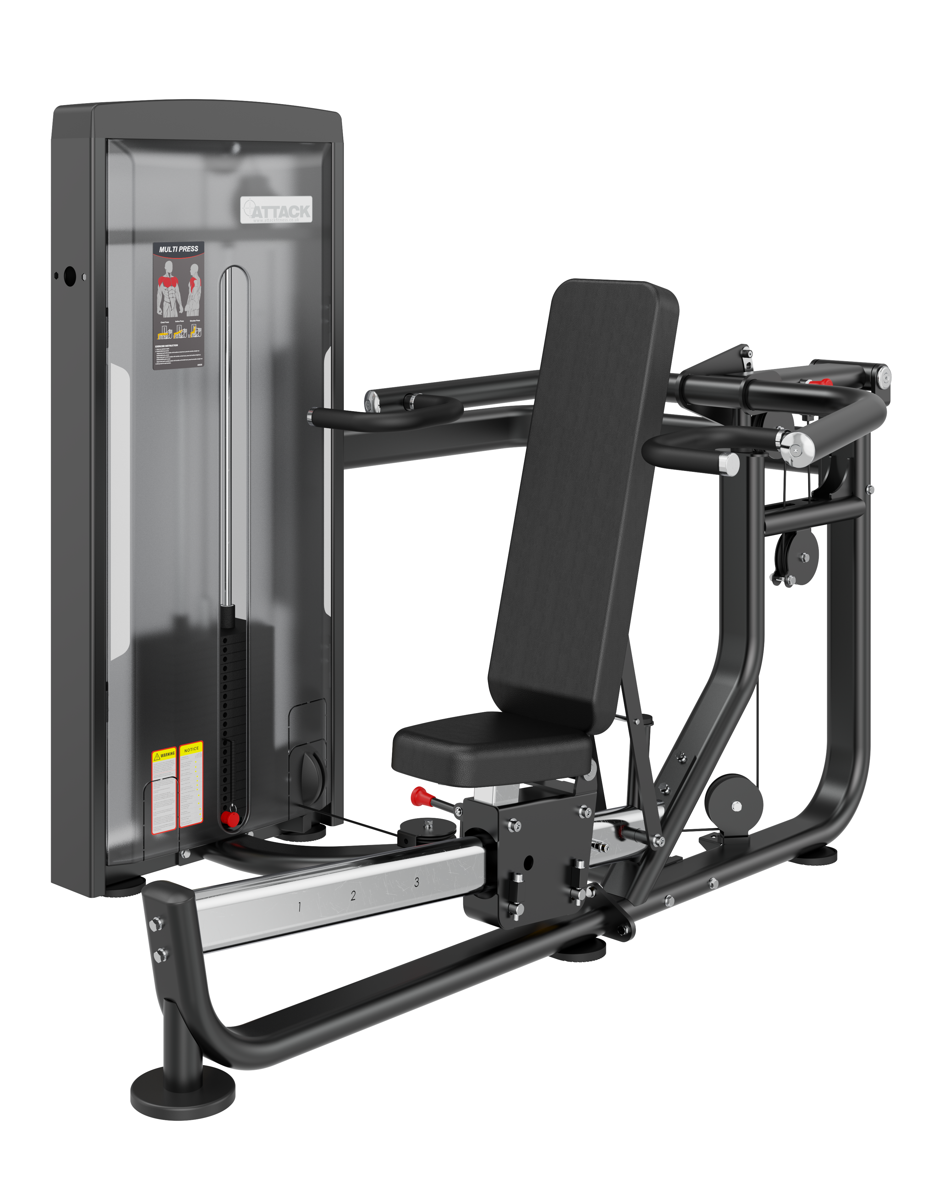 Attack Fitness Multi Press Dual Machine