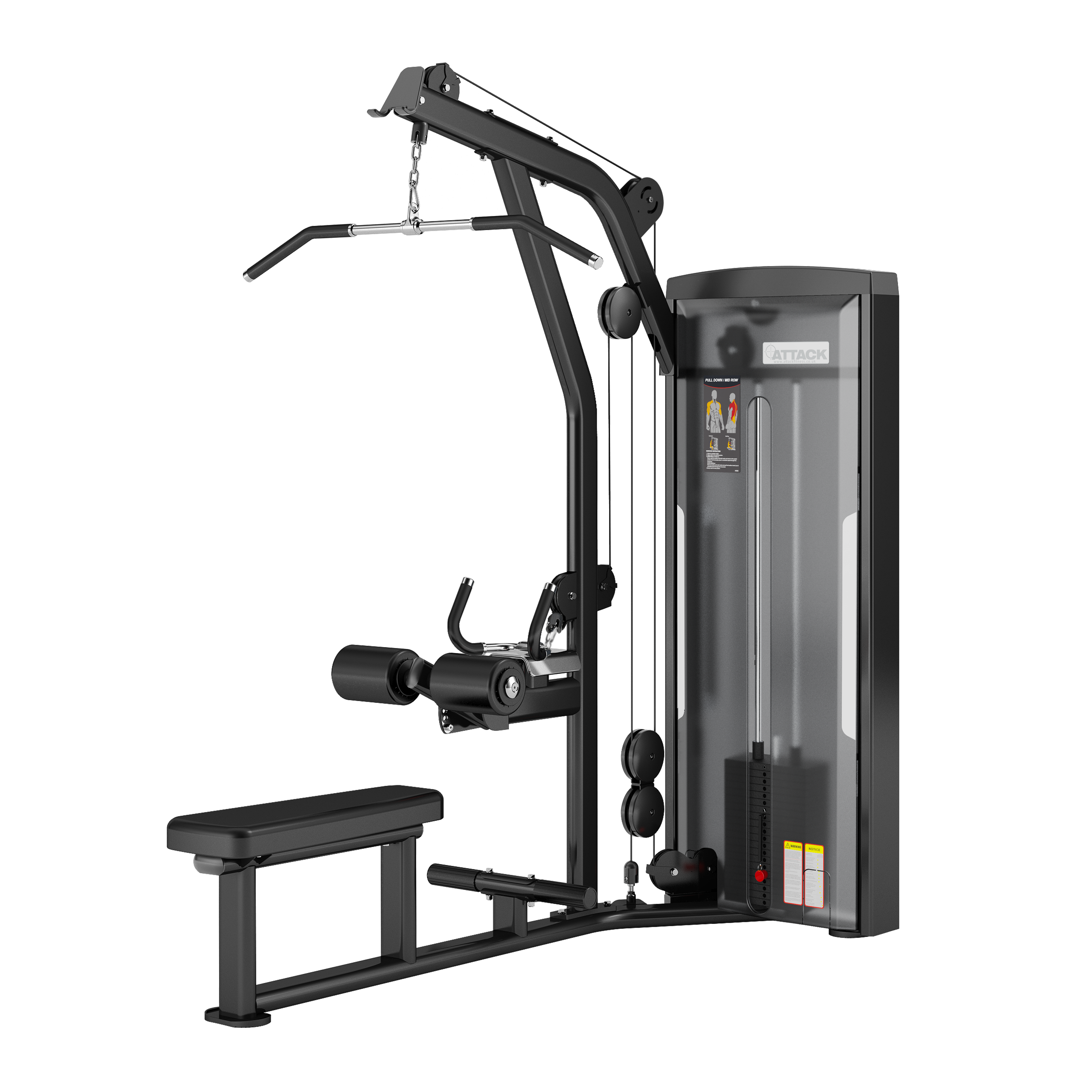 Attack Fitness Lat Pulldown/Low Row