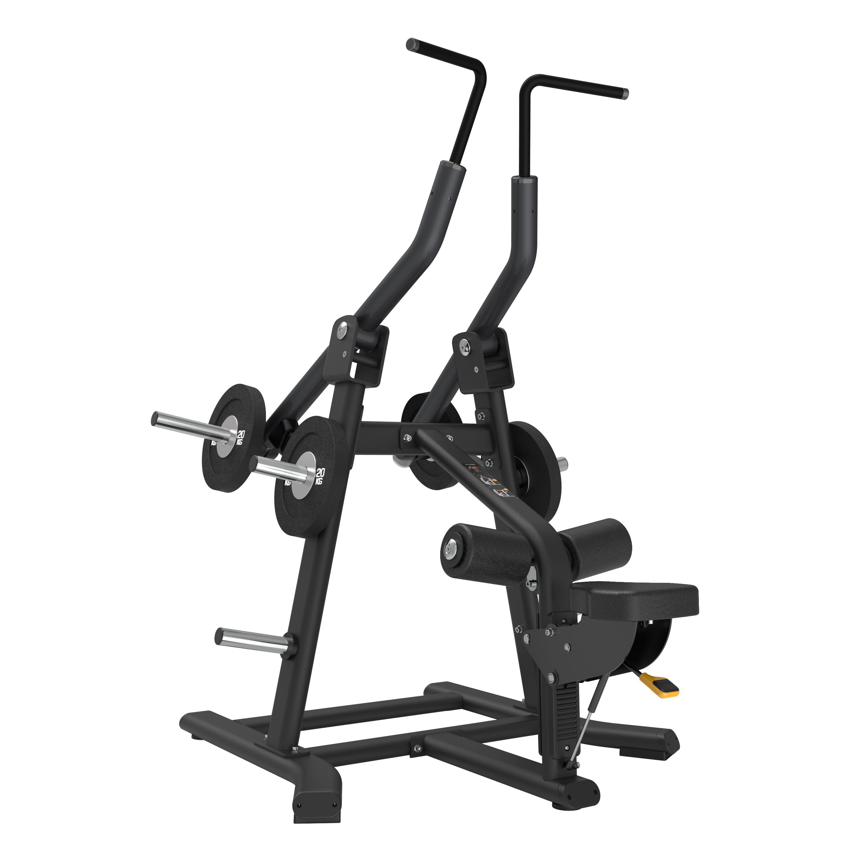 Attack Fitness Plate Loaded Lat Pulldown