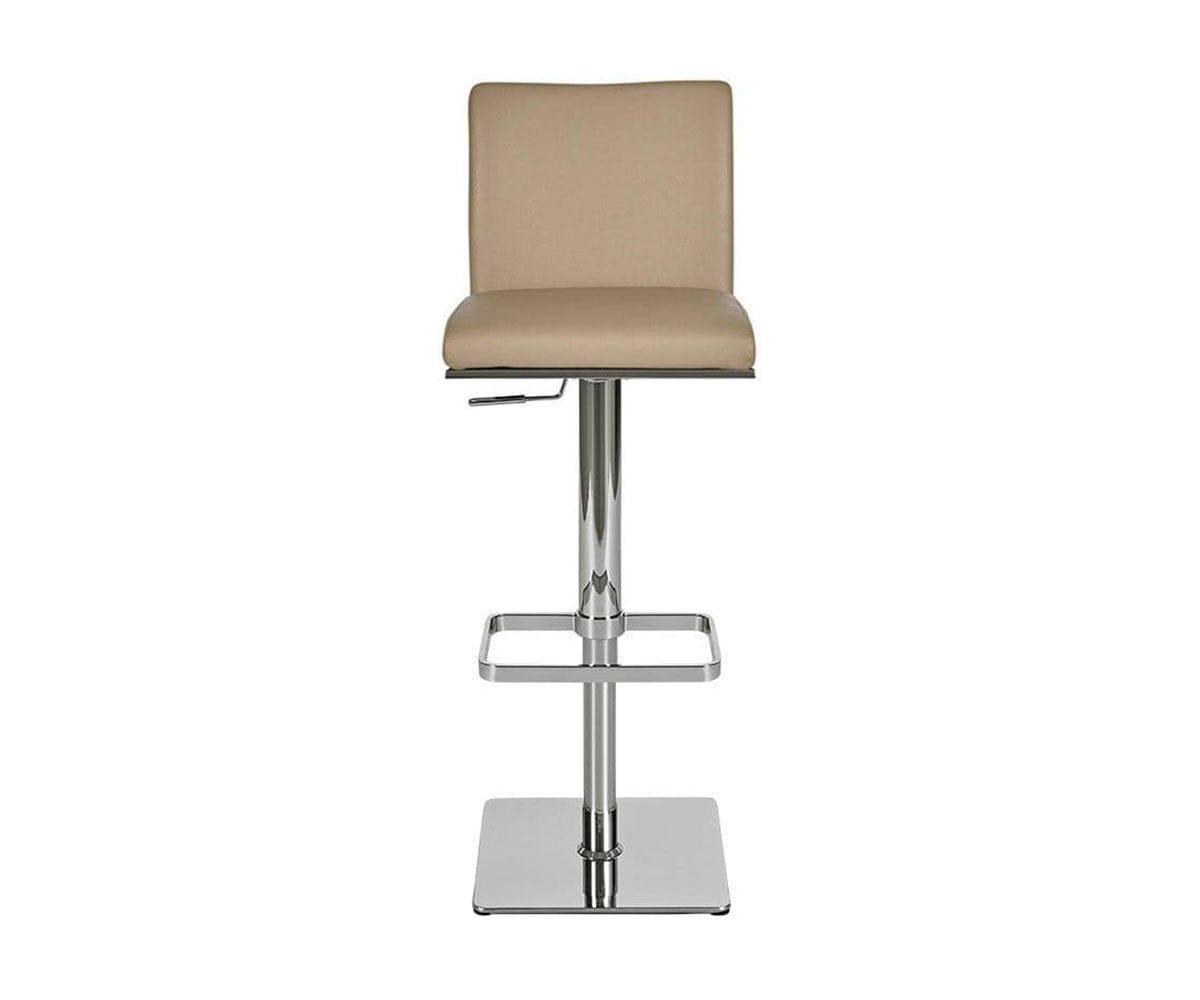 Alma Adjustable Counter and Bar Stool LATTE - Scandinavian Designs (49139484393766)