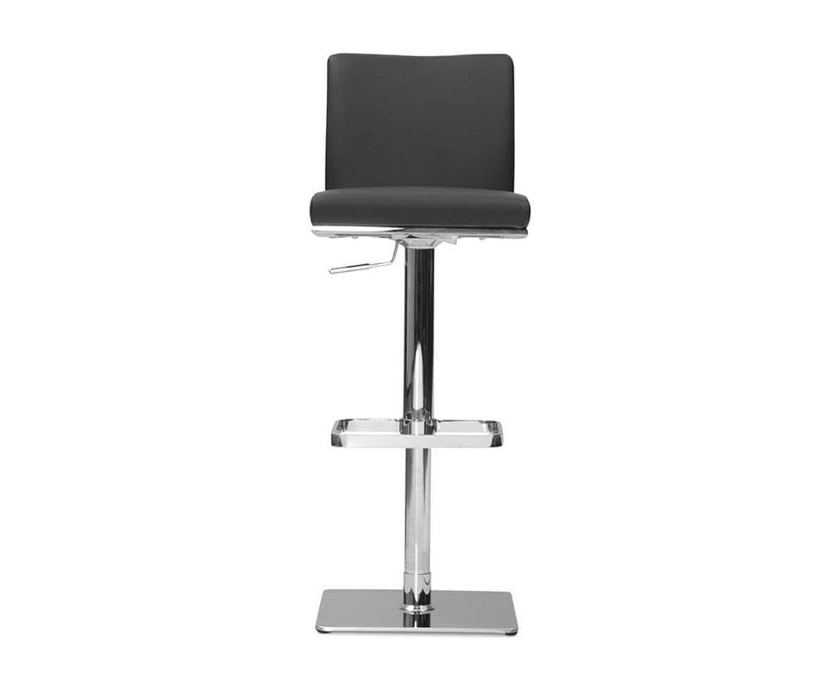 Alma Adjustable Counter and Bar Stool BLACK - Scandinavian Designs (49139484328230)