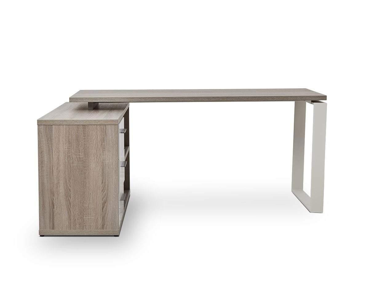 Gammel Desk with Reversible Storage Return (49139670679846)