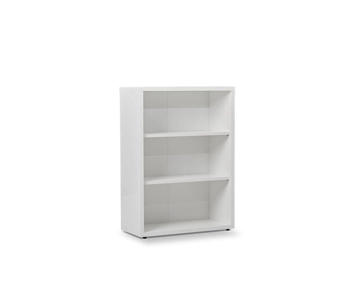 Gammel Low Bookcase - White (49139407421734)