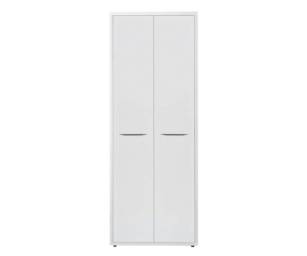 Gammel High Bookcase with Doors - White WHITE / Bookcase + Door Set - Scandinavian Designs (49139414565158)