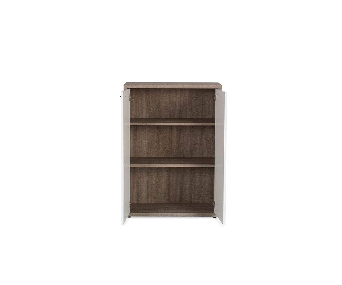 Gammel Low Bookcase with Doors (49139403129126)