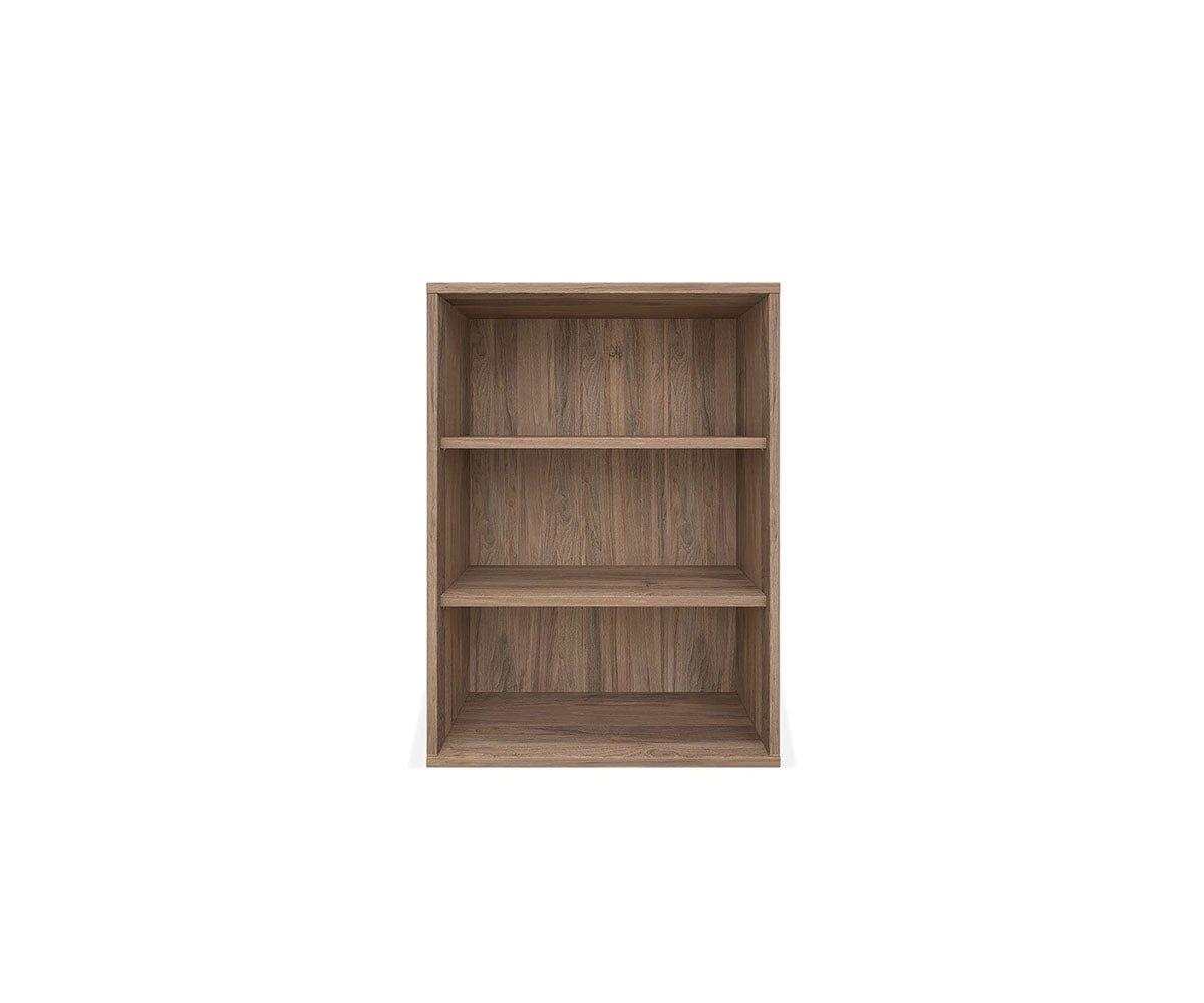 Arren Low Bookcase Walnut Melamine - Scandinavian Designs (49139424133414)