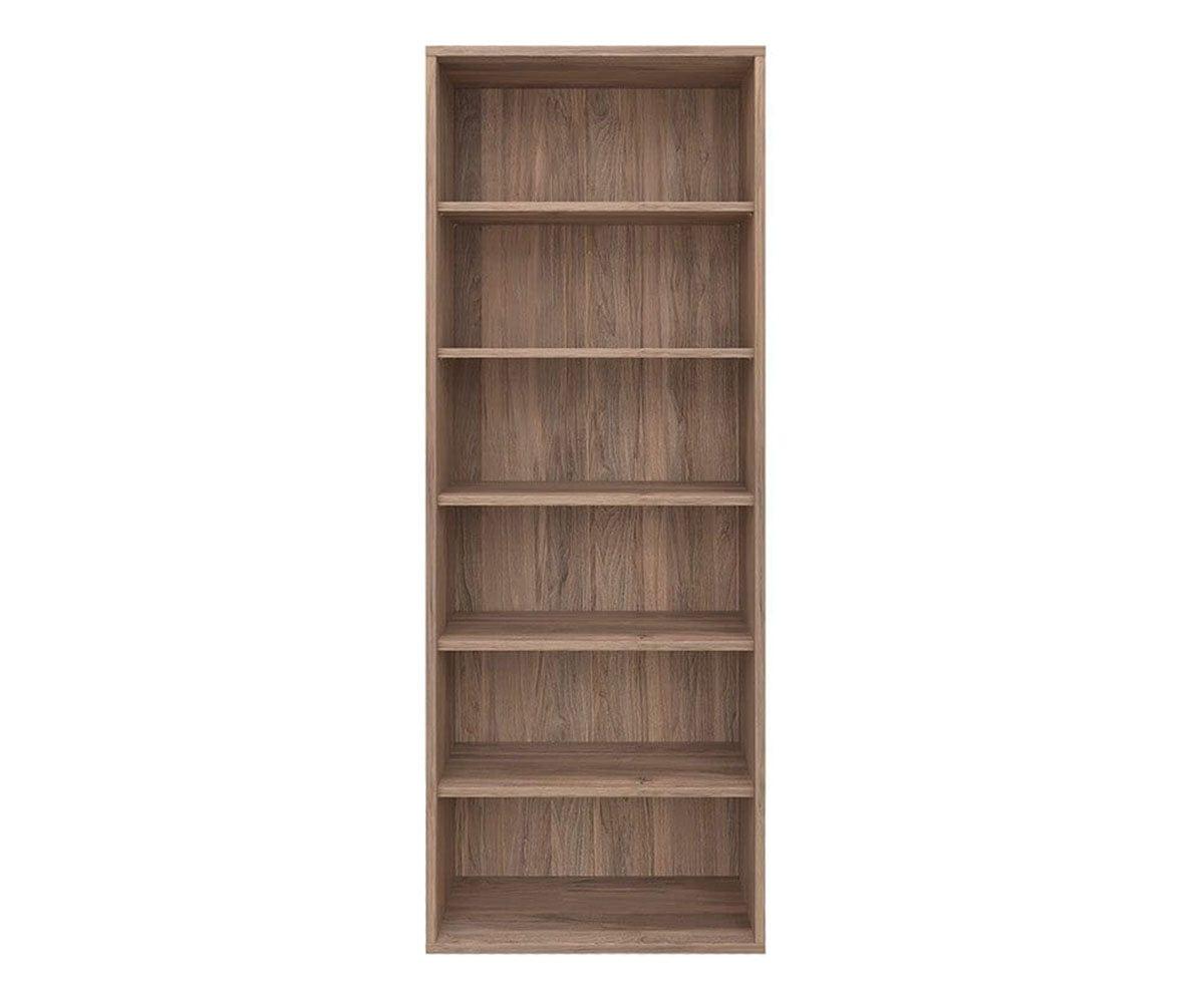 Arren High Bookcase Walnut Melamine - Scandinavian Designs (49139422462246)