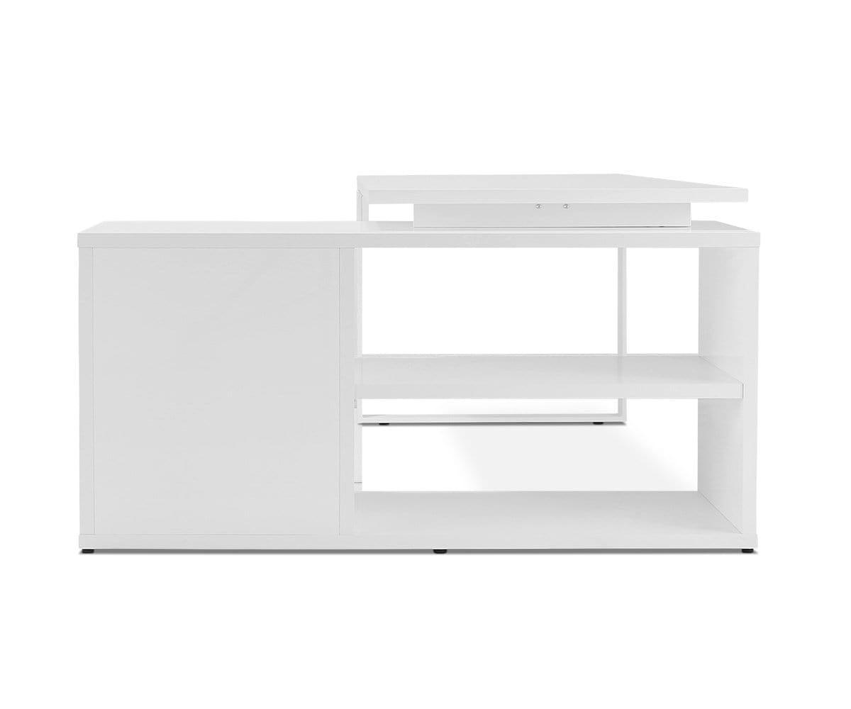 Gammel Desk With Reversible Return - White (49139676676390)