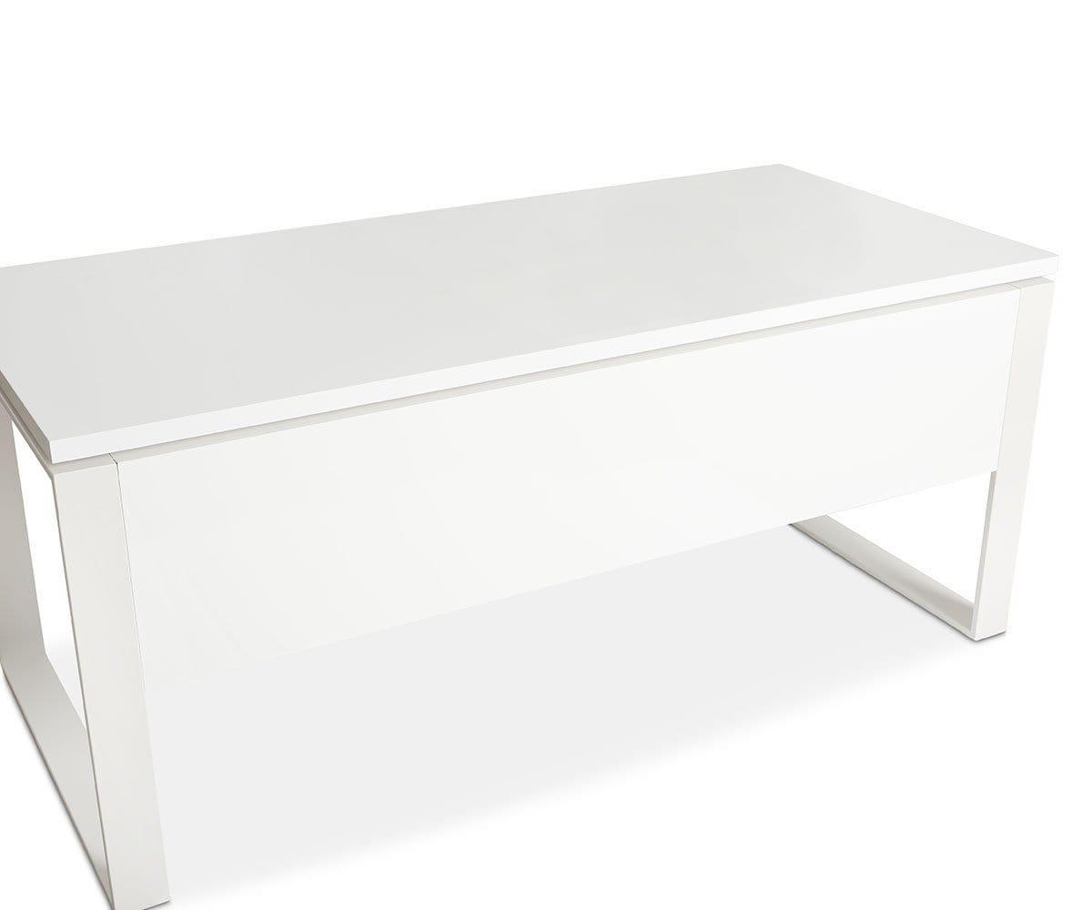 Gammel 67" Desk - White (49139674939686)