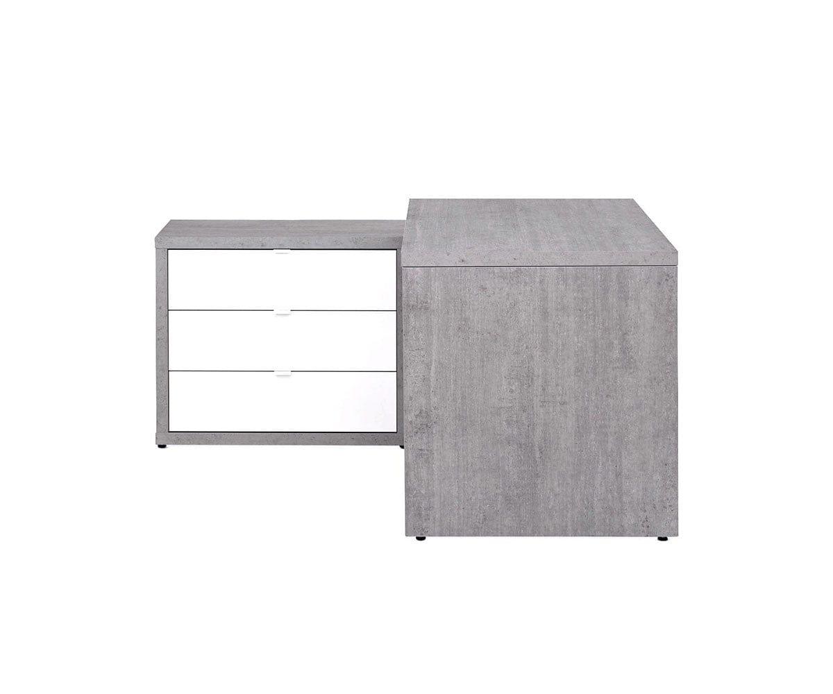 Sten 60" Desk With Storage Return (49139668123942)