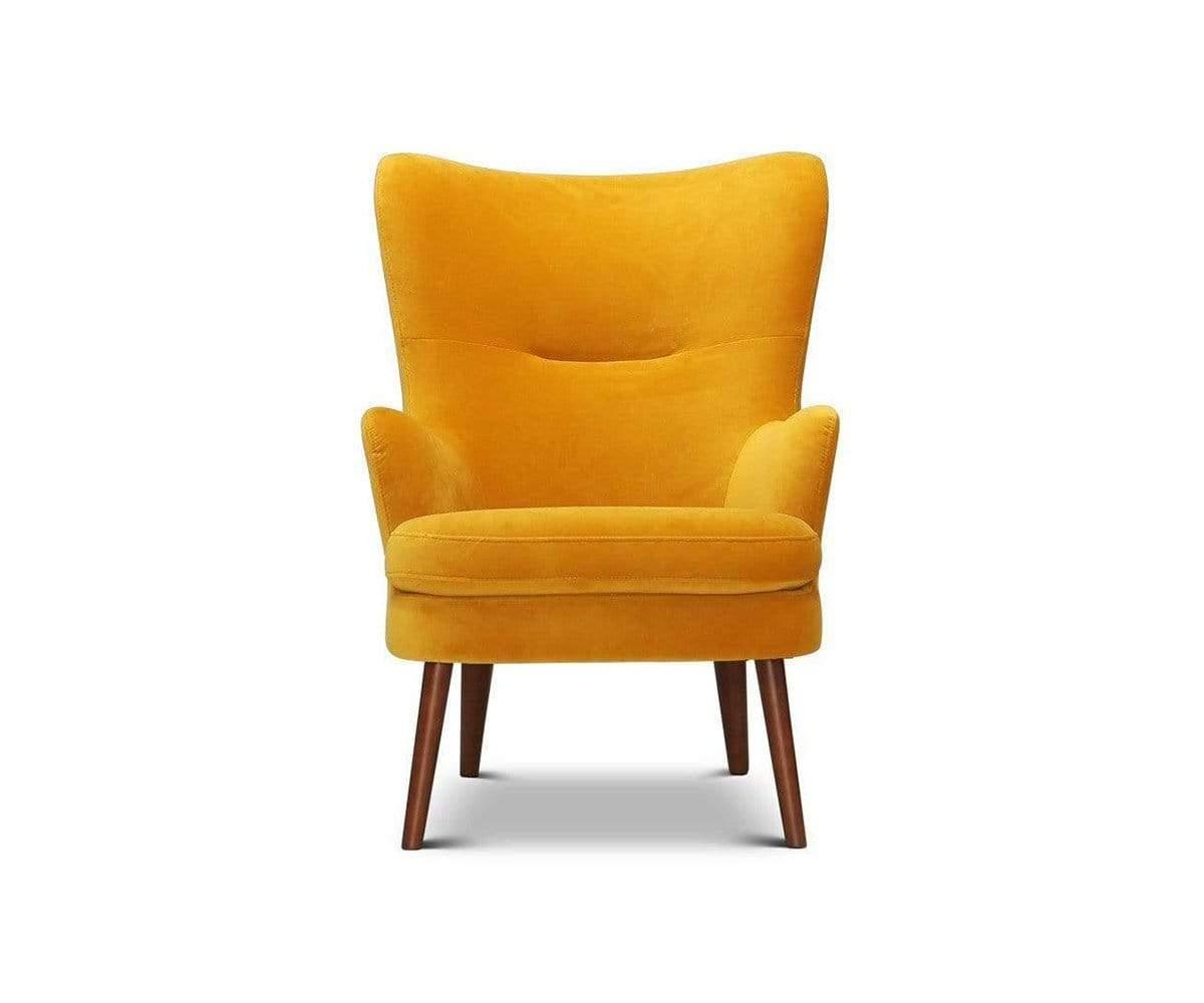 Airlie Chair Maize Yellow - Scandinavian Designs (49139243516198)