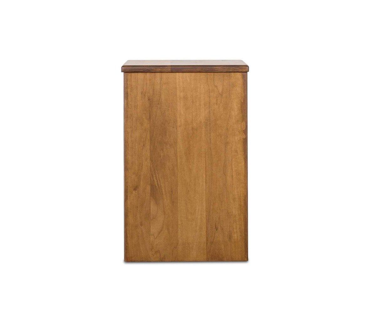 Wood Castle Mid-Century End Table (49140024213798)