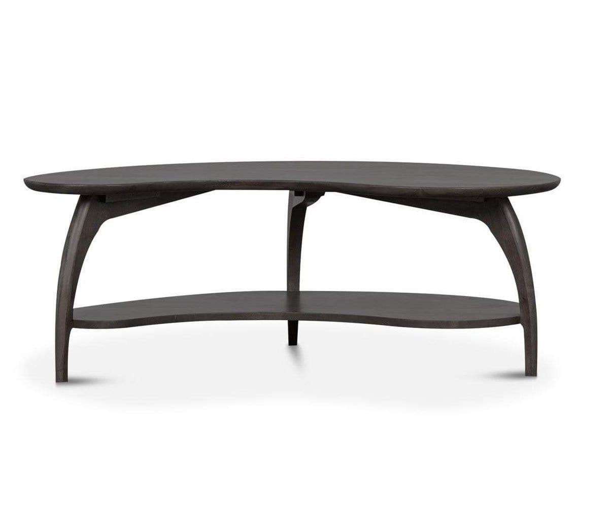 Tibro Coffee Table With Shelf CHARCOAL - Scandinavian Designs (49140021920038)