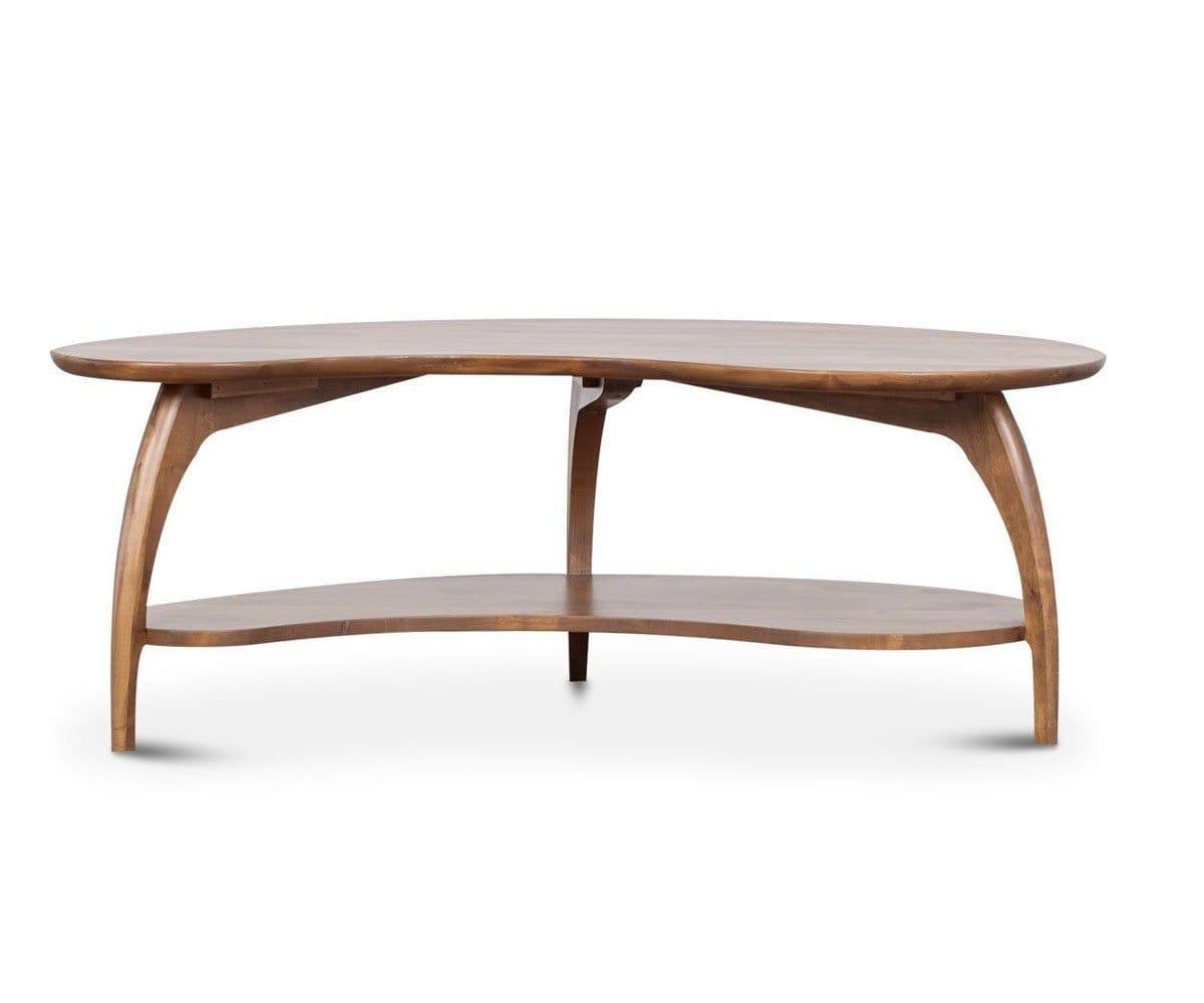 Tibro Coffee Table With Shelf HONEY - Scandinavian Designs (49140021887270)