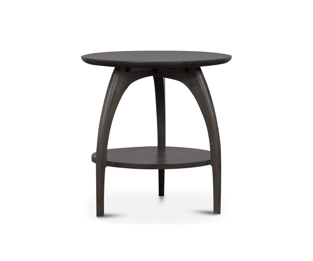 Tibro End Table Round CHARCOAL - Scandinavian Designs (49140018512166)