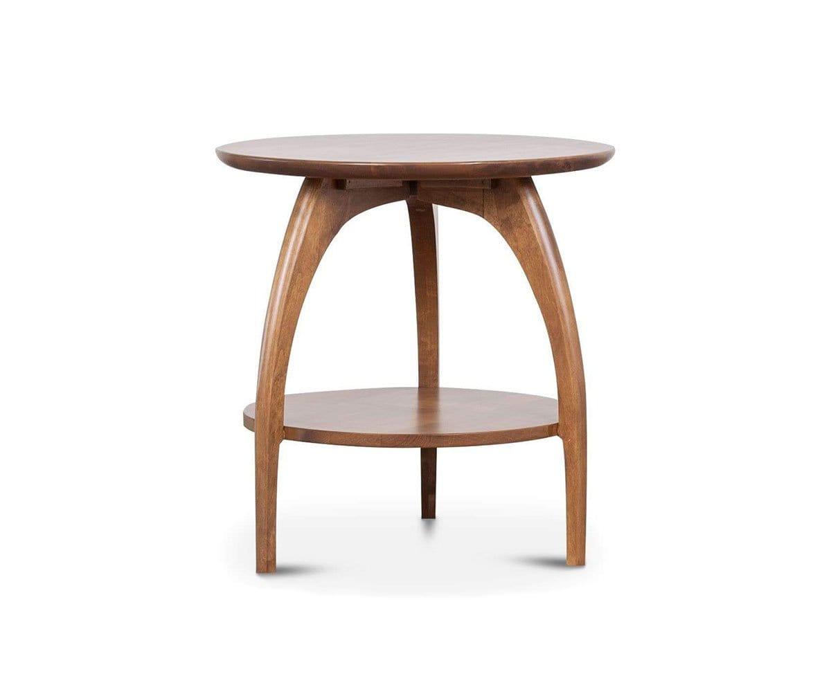 Tibro End Table Round HONEY - Scandinavian Designs (49140018479398)