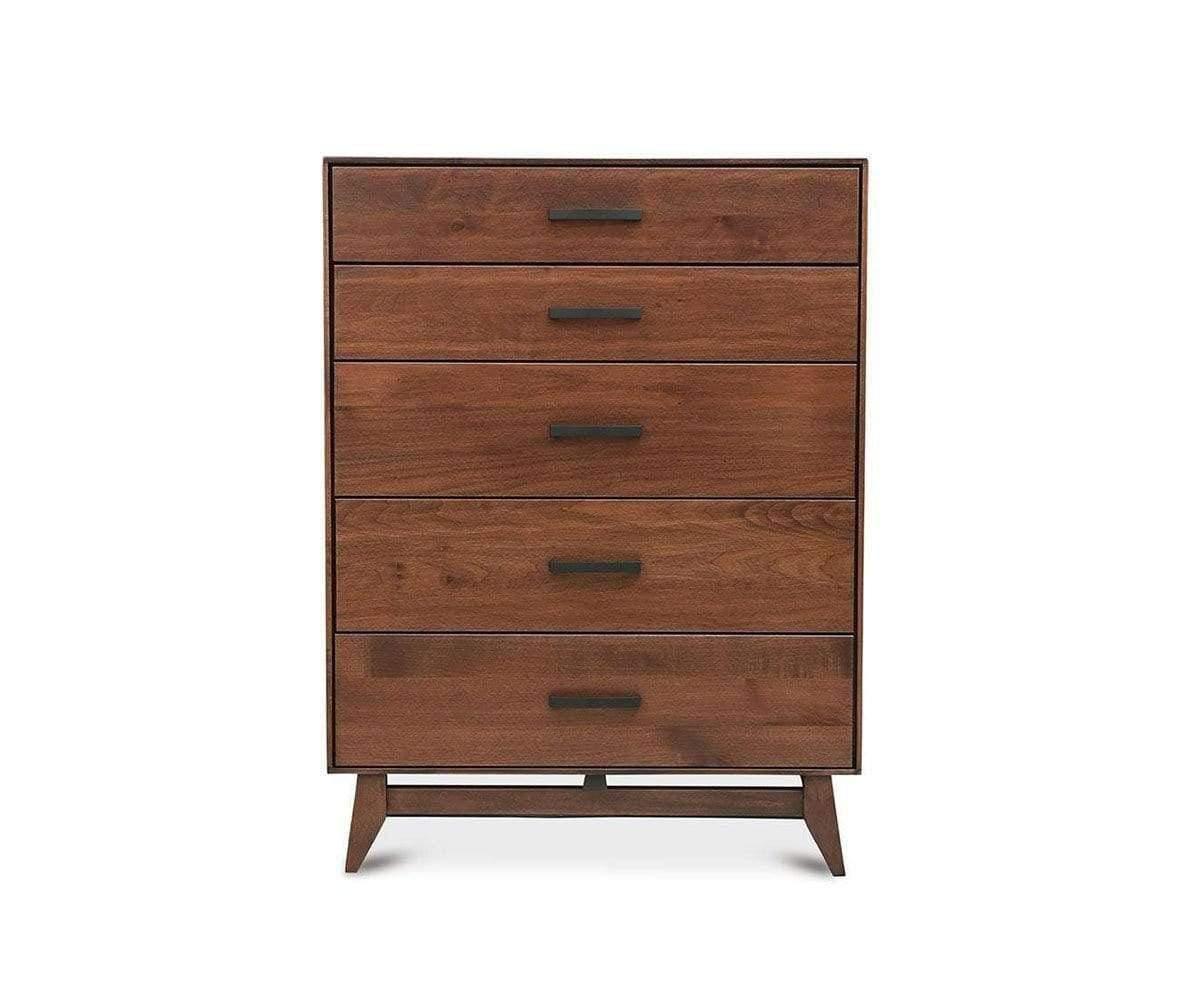 Wood Castle Kelby High Chest Kelby Walnut Stain - Scandinavian Designs (49140026147110)