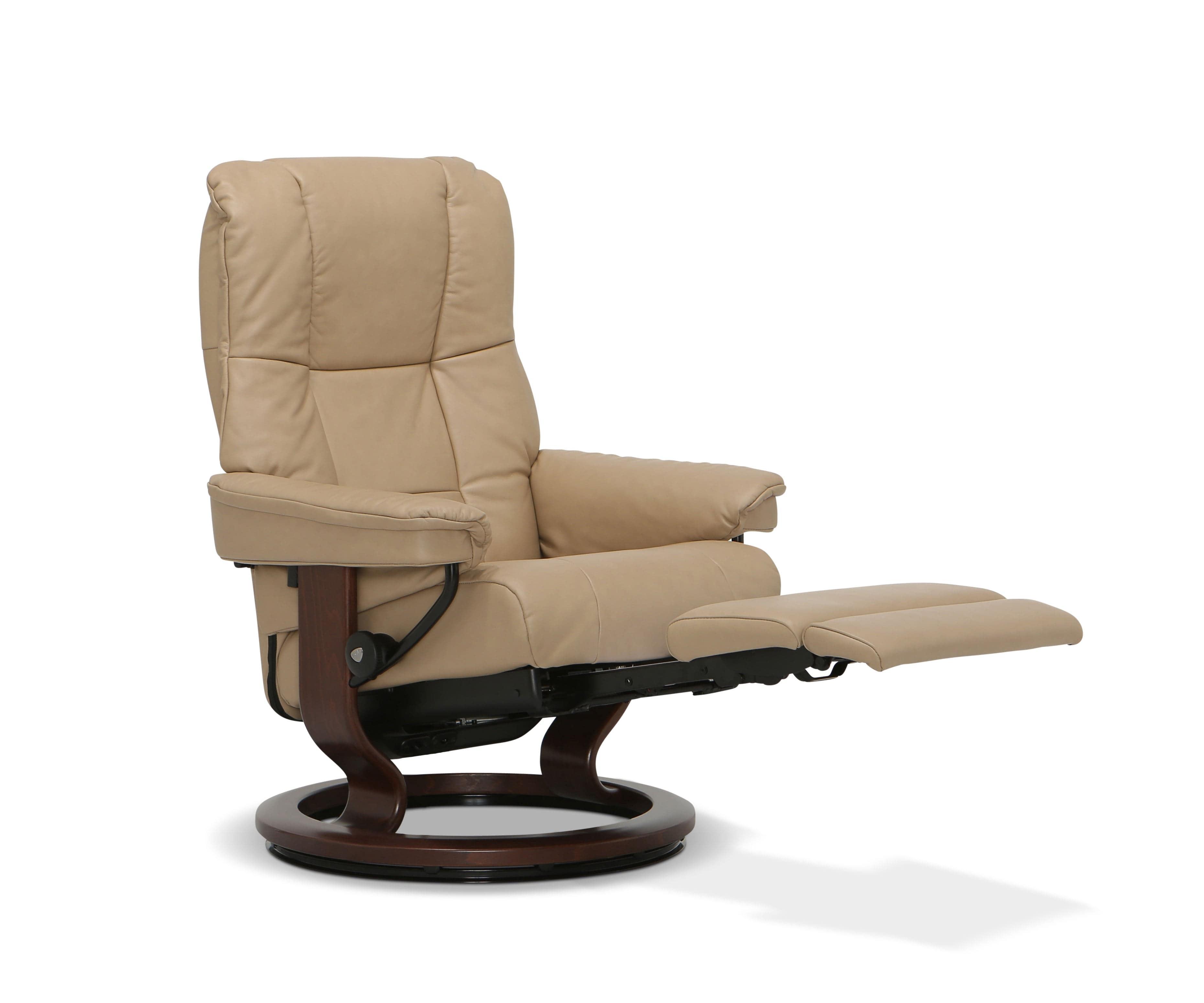 Stressless® Mayfair Power Leg & Back Recliner (49139217629478)