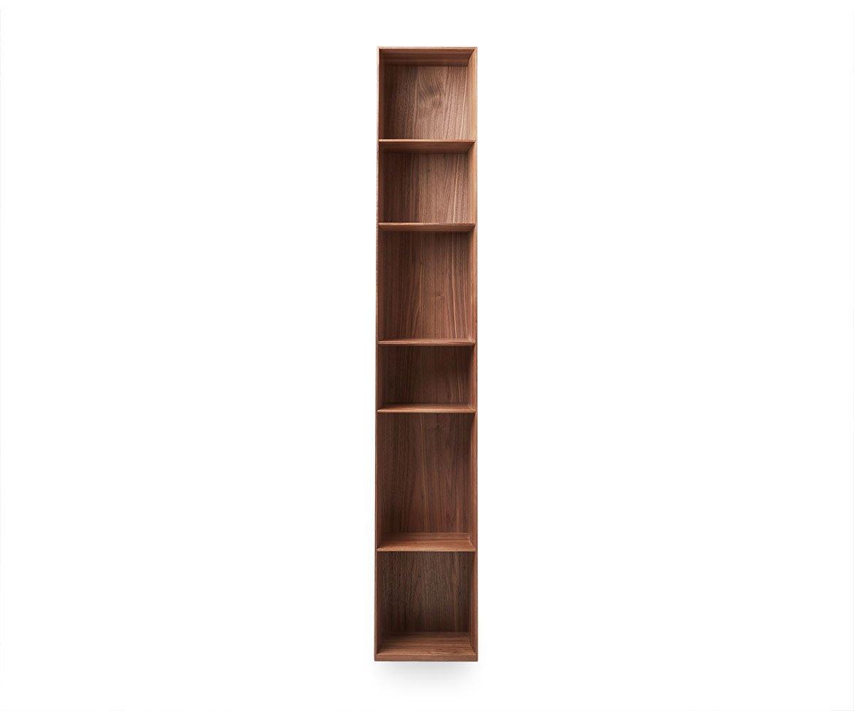 Asua 70" Hanging Bookcase Walnut - Scandinavian Designs (49139398508838)