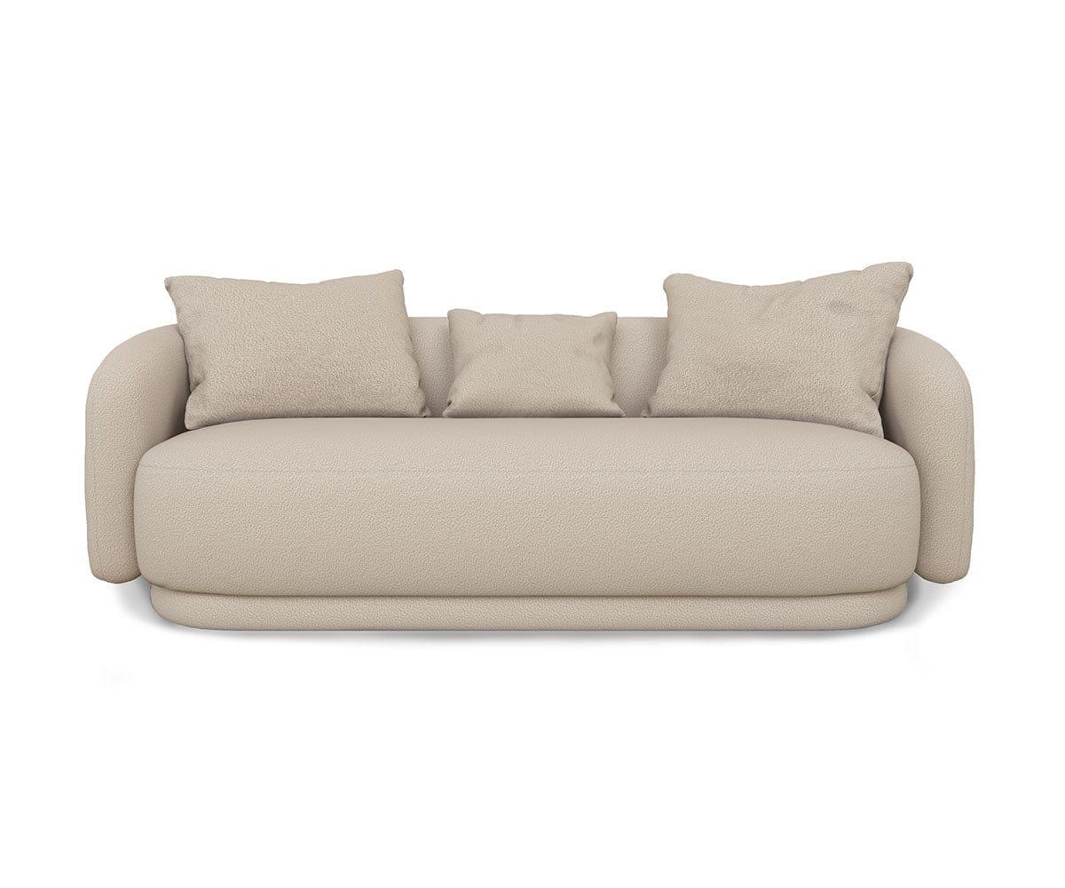 Ellie Sofa Beige Boucle - Scandinavian Designs (49139631227174)