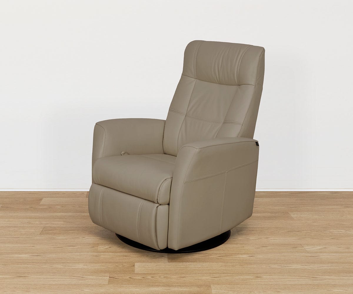 Lathan Manual Leather Recliner (49139265405222)