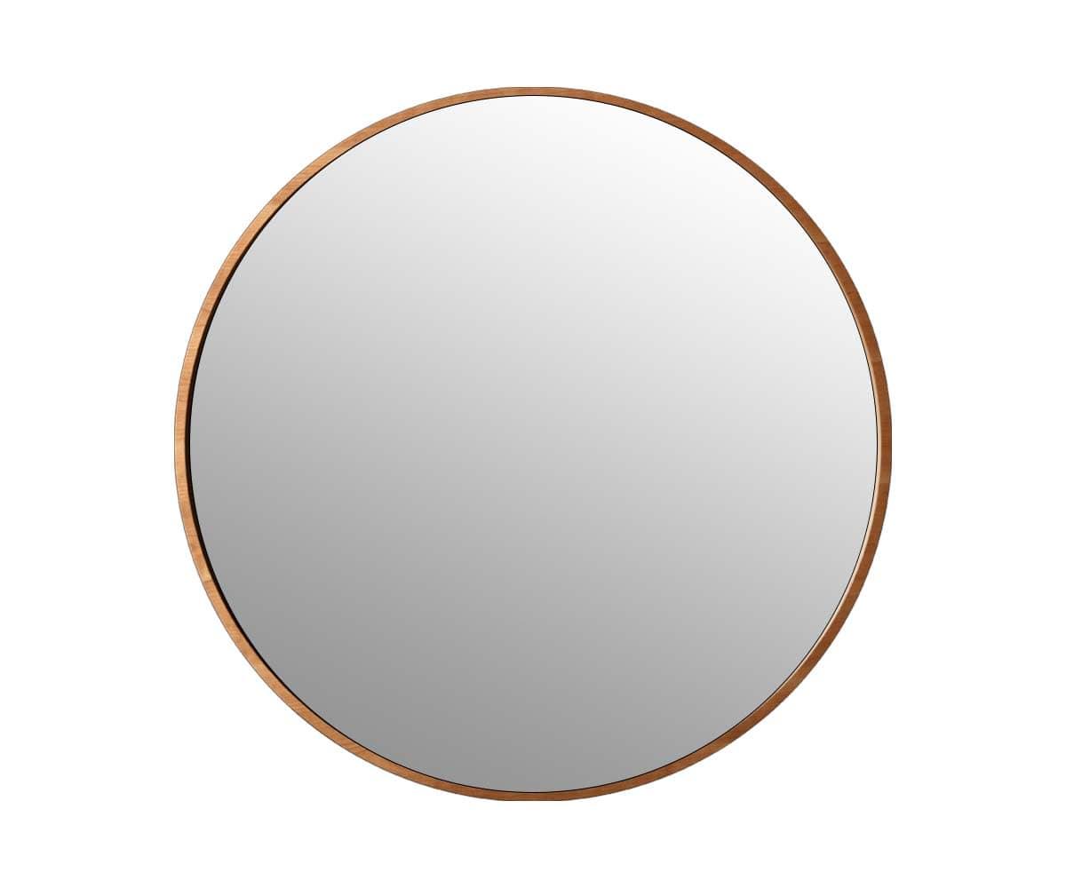 Baptisia 47"Round Mirror Cherry - Scandinavian Designs (49140052328742)