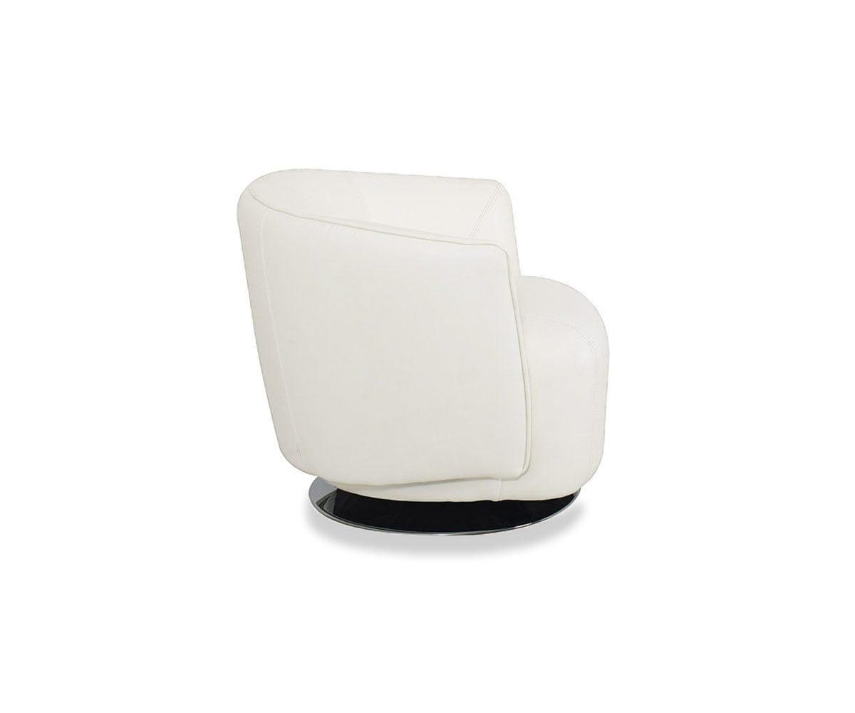 Elena Leather Swivel Chair (49139202818342)