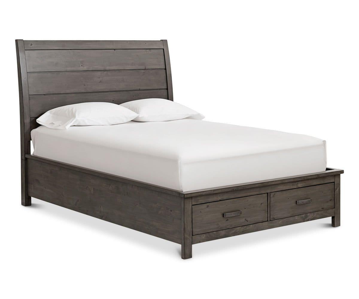 Carter Storage Bed Carter Grey / Cal King - Scandinavian Designs (49139298009382)