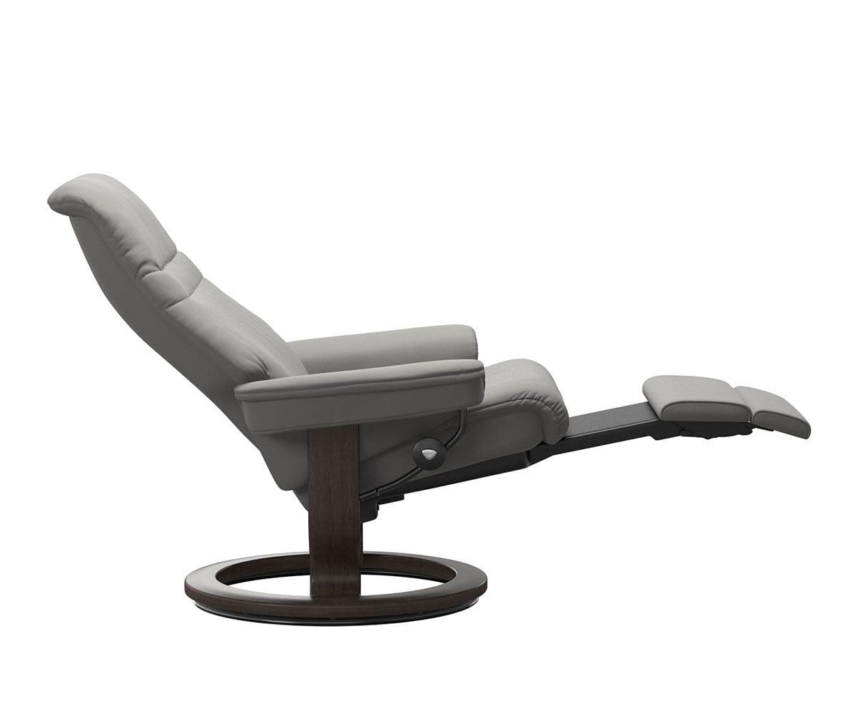 Stressless® Sunrise Power Leg & Back Recliner (49139230474534)