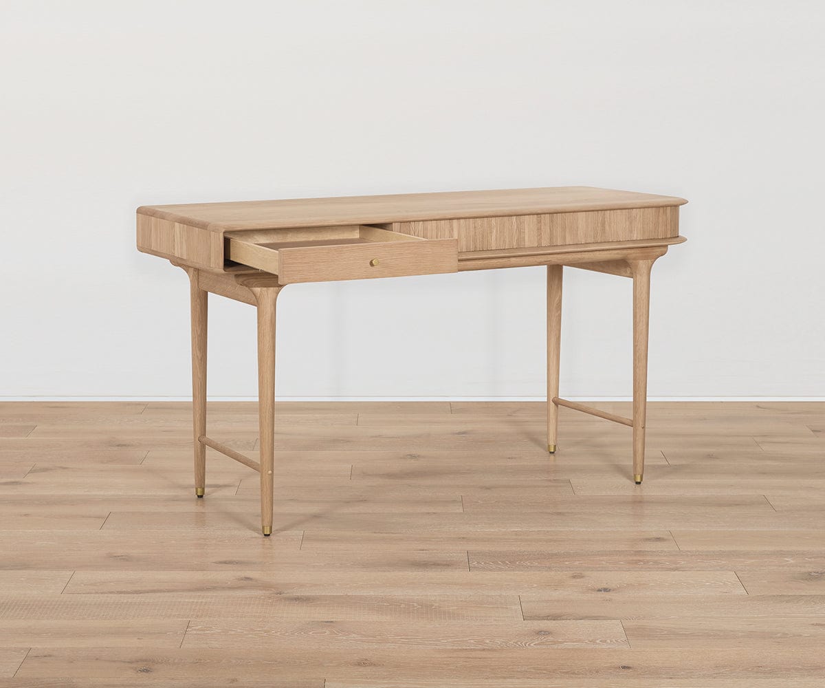 Hendrick Desk - White Oak (49139702202662)