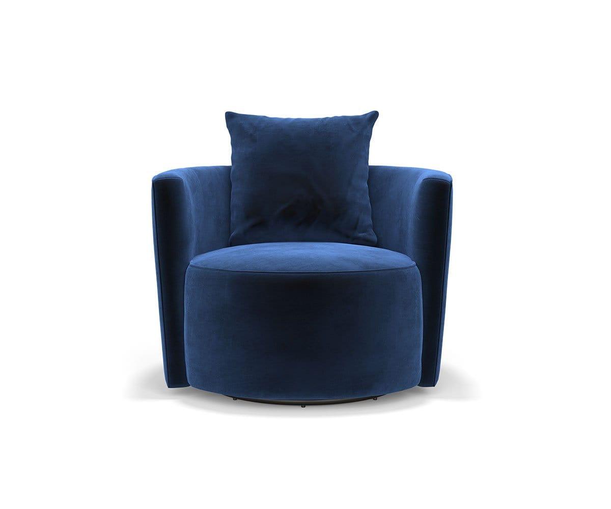 Omri Swivel Chair Royale Cobalt - Scandinavian Designs (49139168084262)