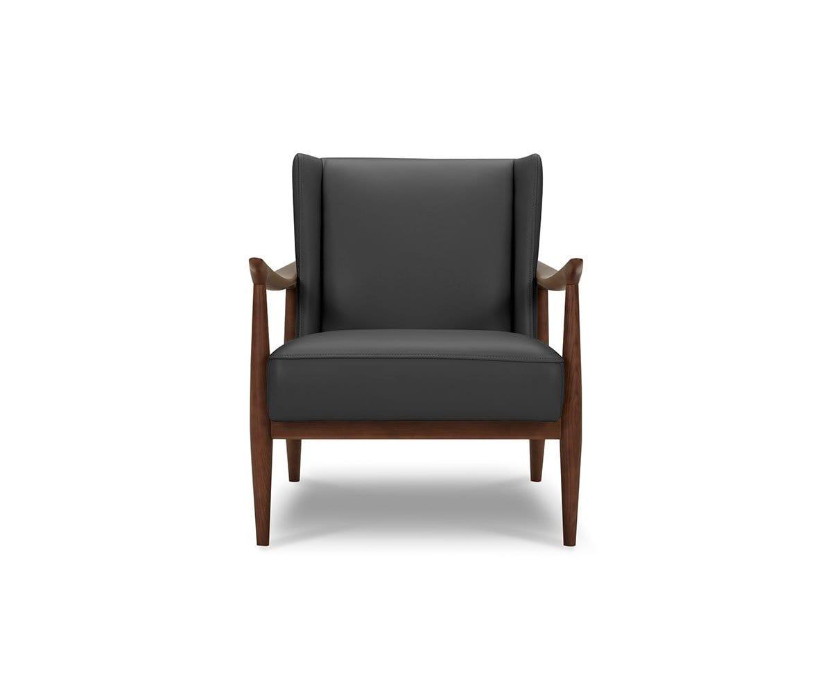 Eckwin Chair Black L-2929 - Scandinavian Designs (49139190858022)